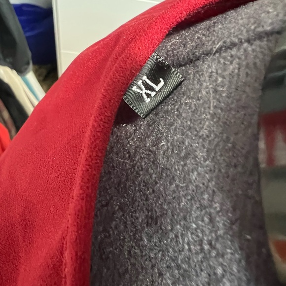 Red long Sleeve Formal Dress Size XL - Picture 5 of 5